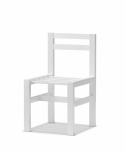 Stol aluminium - vit