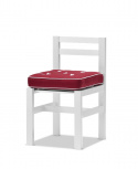 Stol aluminium - vit