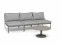 Näsby soffbord Ø80 H38 cm - beige