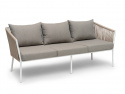 Lersund 3-sits soffa - vit/beige dyna