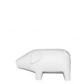 Swedish Pig, small - white