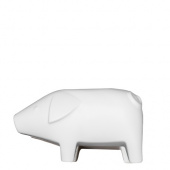 Swedish Pig, large - white