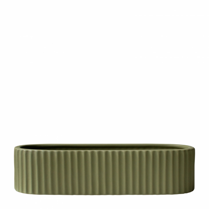 Stripe adventsljusstake - green i gruppen Inredning / Dekoration / Ljusstakar & Ljuslyktor hos Sommarboden i Höllviken AB (20210904g)