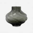 Turn vas H18,5 cm - smoked grey