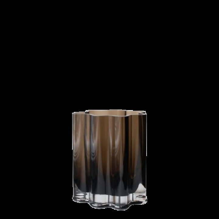 Filter ljuslykta H13 cm - brown i gruppen Inredning / Dekoration / Ljusstakar & Ljuslyktor hos Sommarboden i Höllviken AB (20231504br)