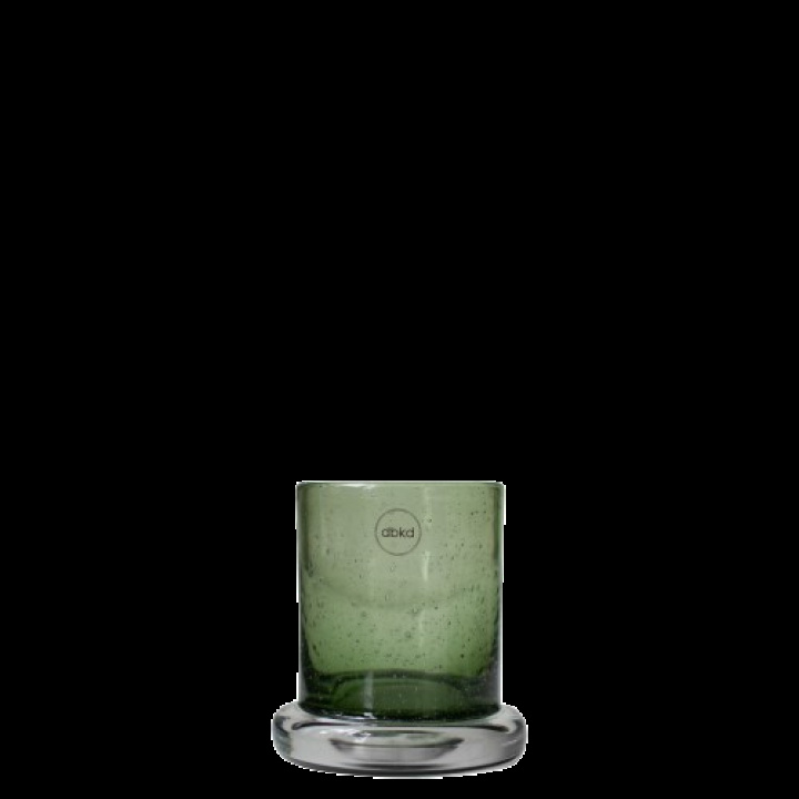 Bubble ljuslykta, small - green i gruppen Inredning / Dekoration / Ljusstakar & Ljuslyktor hos Sommarboden i Höllviken AB (20240301gr)