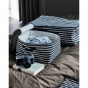 Canva förvaringsbox, liten - black/off-white