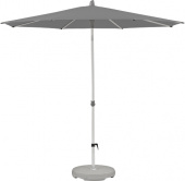 Alu-Smart parasoll 2,5m - grå