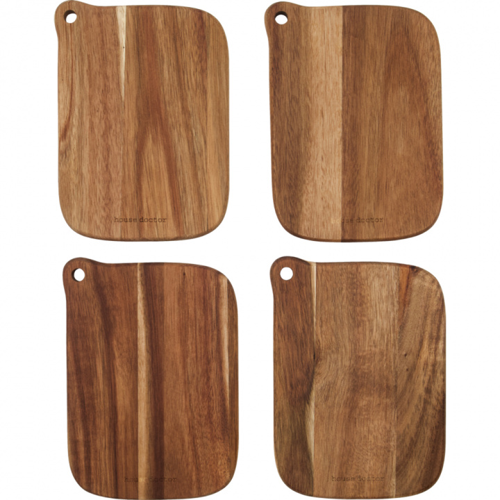Eya skärbräda 4-pack - nature i gruppen Inredning / Kök & Dukning hos Sommarboden i Höllviken AB (206660000-HD)