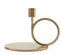 Cirque ljushållare - brass