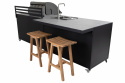 Keros barstol H65 cm - teak