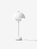 Flowerpot bordslampa VP3 - matt white