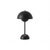 Flowerpot portable bordslampa VP9 - matt black