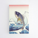 Fish ätpinnar gift-set - blue