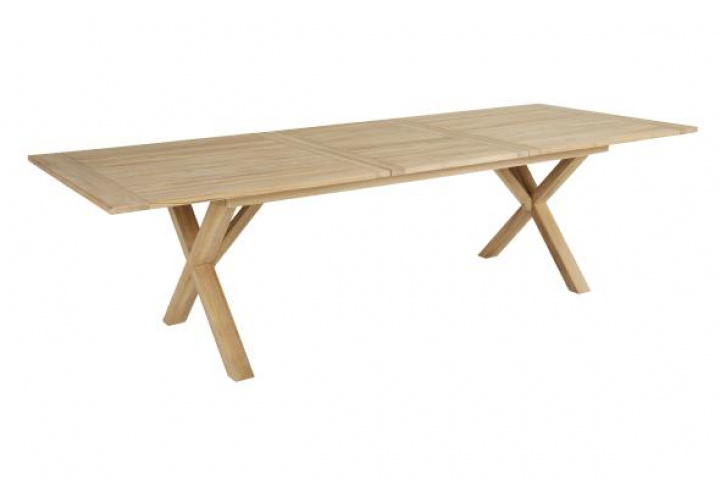 Brutus matbord förlängningsbart 200-265x100 H73 cm - teak i gruppen Utemöbler / Bord / Matbord hos Sommarboden i Höllviken AB (2097)
