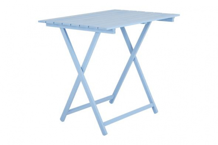 Dingla bord 80x60 H72 cm - blå i gruppen Utemöbler / Bord / Matbord hos Sommarboden i Höllviken AB (2123-1)