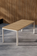 Etna matbord 210x90 H73 cm – beige/aintwood