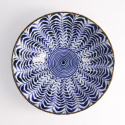 Mino ramenskål Ø 19 H8 cm - blue-white