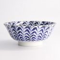 Mino ramenskål Ø 19 H8 cm - blue-white