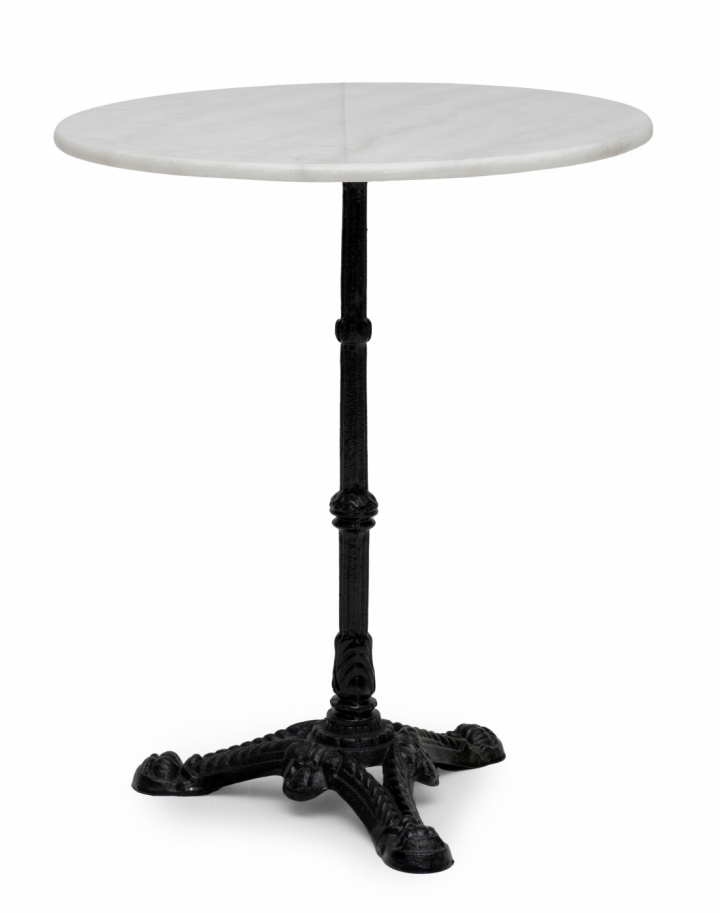 Krögaren bord Ø 60 cm - svart i gruppen Utemöbler / Bord / Cafébord hos Sommarboden i Höllviken AB (21600)