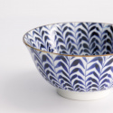 Mino tayoskål Ø 15 H7 cm - blue/white