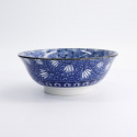 Hana Karakusa ramenskål Ø 205 H8 cm - blue/white