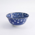 Hana Karakusa tayoskål Ø 15 H7 cm - blue/white