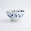 Natsu Karakusa mixskål Ø 178 H87 cm - blue/white