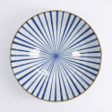 Natsu Tokusa ramenskål Ø 21 H78 cm - blue/white