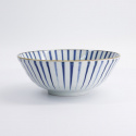 Natsu Tokusa ramenskål Ø 21 H78 cm - blue/white