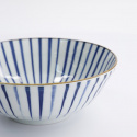 Natsu Tokusa ramenskål Ø 21 H78 cm - blue/white