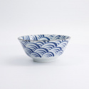 Natsu Nami tayoskål Ø 152 H67 cm - blue/white