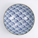 Natsu Nami ramenskål Ø 21 H78 cm - blue/white