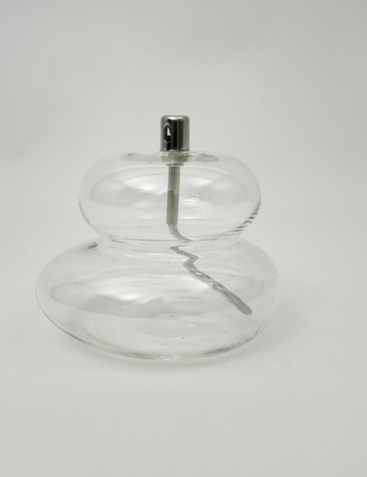 Oljelampa Totem, S - Clear i gruppen Inredning / Dekoration / Oljelampor hos Sommarboden i Höllviken AB (25-1418S)