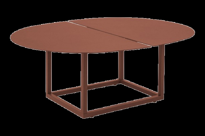 Olive soffbord 110x80 H40 cm - zin red i gruppen Utemöbler / Bord / Soffbord & Sidobord hos Sommarboden i Höllviken AB (2505-48)
