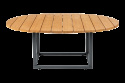 Olive soffbord 110x80 H40 cm - antracit/bamboo