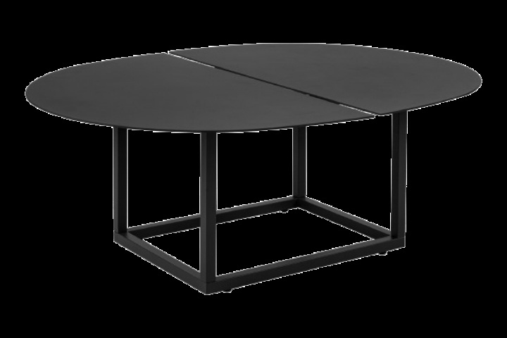 Olive soffbord 110x80 H40 cm - svart i gruppen Utemöbler / Bord / Soffbord & Sidobord hos Sommarboden i Höllviken AB (2505-8-deal)