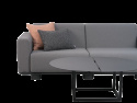 Olive soffbord 110x80 H40 cm - svart