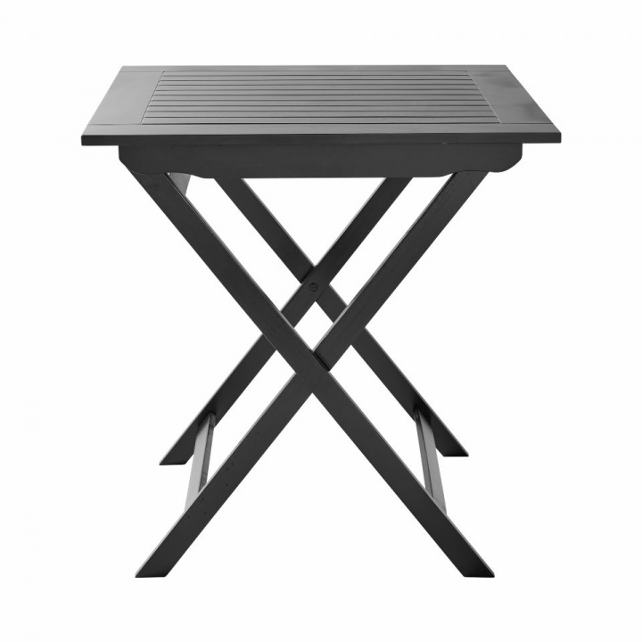 York cafébord 70x70 H72 cm - svart i gruppen Utemöbler / Balkongmöbler / Cafémöbler hos Sommarboden i Höllviken AB (2533021-CI)
