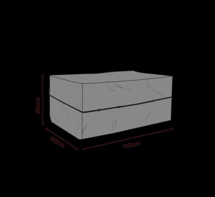 Möbelskydd dynbox 110x60x60 cm, vattentätt - svart i gruppen Utemöbler / Möbelskydd / Möbelskydd & Underhåll hos Sommarboden i Höllviken AB (2575-830)