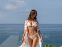 Butterfly triangel-top - multi