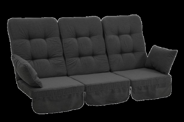 Softa Delux hammockset, högt - antracit i gruppen Dynor / Hammockdynor hos Sommarboden i Höllviken AB (2603-703)