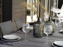 Hillmond matbord förlängningsbart 240/310x100 cm - svart/grå
