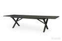 Hillmond matbord förlängningsbart 240/310x100 cm - matt svart