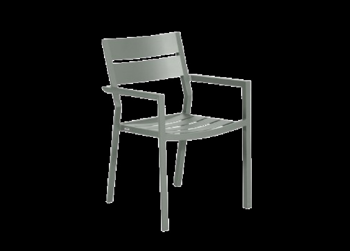 Delia karmstold - nordic green i gruppen Utemöbler / Stolar & Trädgårdsstolar / Stolar med karm hos Sommarboden i Höllviken AB (2651-34)