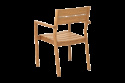 Delia karmstol - teak