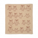 Hand in Hand snuttefilt 34x40 cm - taupe