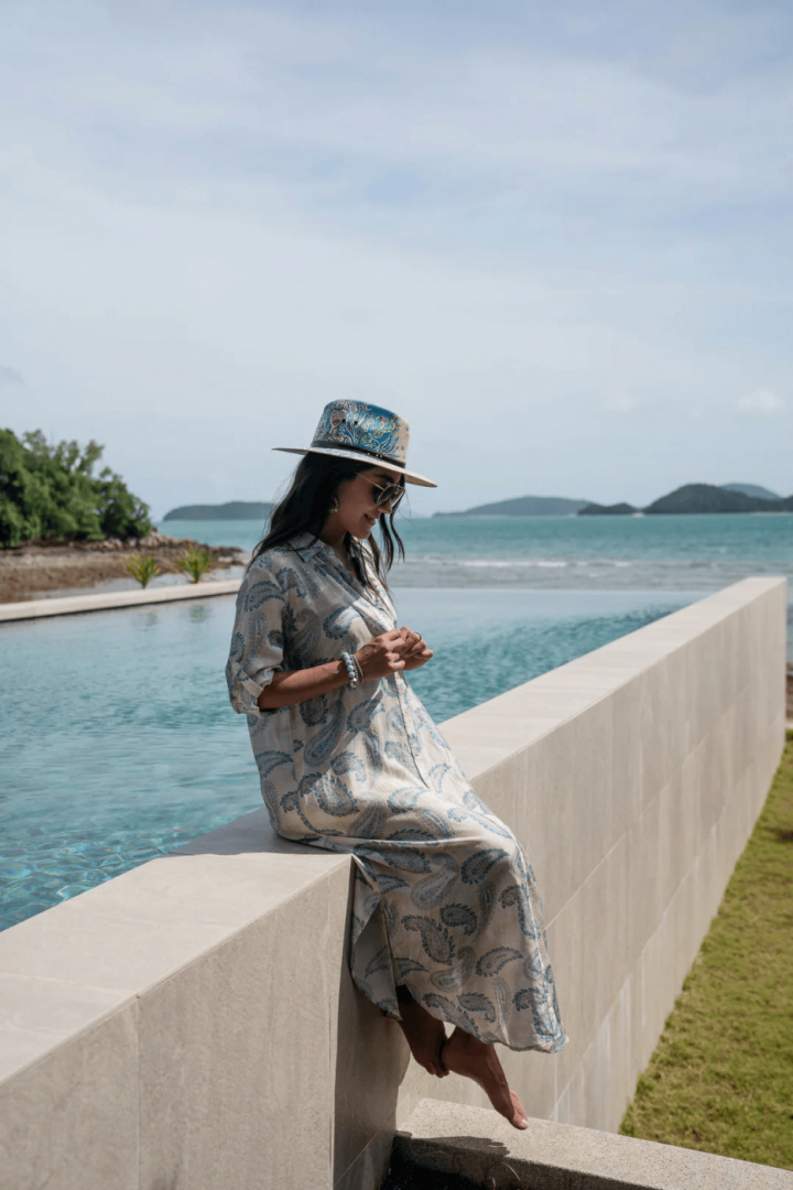 Misty skjortklänning - blue miracle i gruppen Badkläder / Övrigt / Badrockar & Tunikor / För henne hos Sommarboden i Höllviken AB (26KBL11-SDL611)