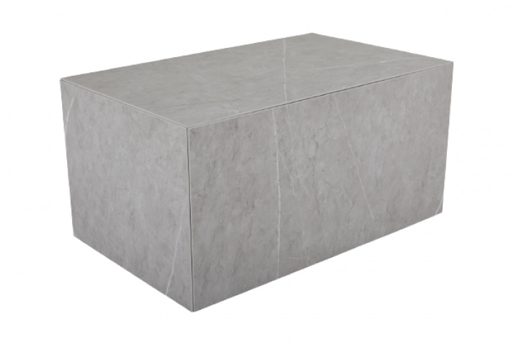 Zten soffbord 80x50 H40 cm - grå stenlook i gruppen Utemöbler / Loungemöbler / Loungemoduler / Soffbord & Sidobord - Loungemoduler hos Sommarboden i Höllviken AB (2748-73)