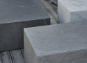 Zten soffbord 80x50 H40 cm - grå stenlook